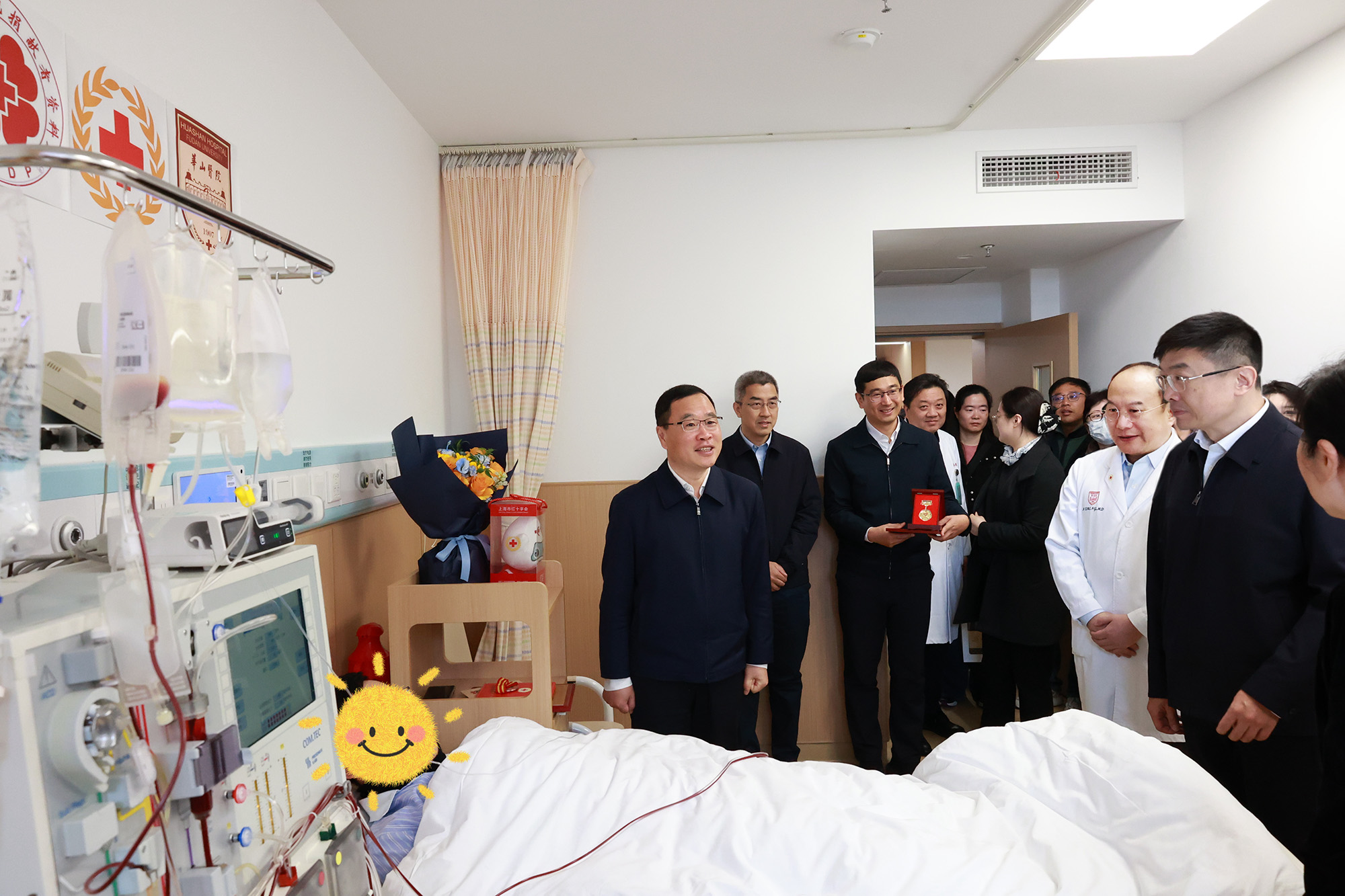 华山医院完成上海市第799例造血干细胞捐献